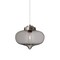 Besa Lighting Mira Cord Pendant, Smoke, Satin Nickel Finish, 1x60W Incandescent 1JT-MIRASM-SN - alternate 1
